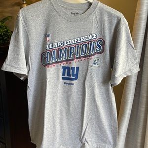 New York Giants 2011 NFC Conference Champions Reebok men’s t-shirt XL